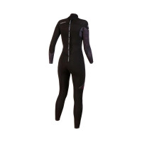 Soöruz Fullsuit Women 5/4/3 BZ DIVINE - OYSTERPRENE Black L