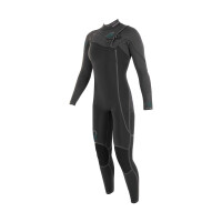 Soöruz Fullsuit Women 5/4 CZ GURU+ - OYSTERPRENE Black M