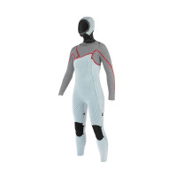 Soöruz Fullsuit Women 6/5/4 CZ GURU+ Hood - OYSTERPRENE Black S
