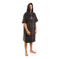Surf Logic Towel Poncho black