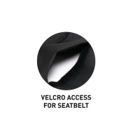 Surf Logic Waterproof Car Seat Cover Triple Universal / Black
