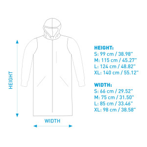 Surf Logic Storm Robe Long Sleeve XL