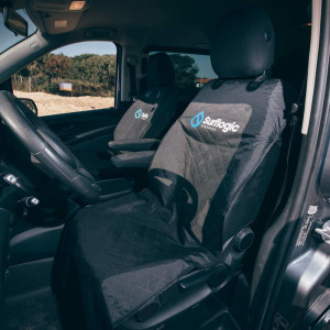 Surf Logic Waterproof Car Seat Cover Black&Cyan