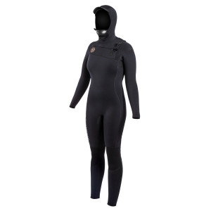 Ride Engine Womens Onsen 5/4/3 Front Zip Hooded Full Wetsuit