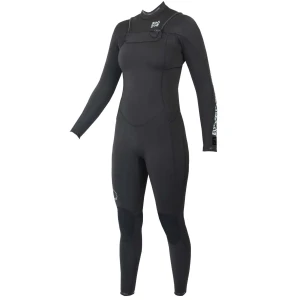 Soöruz Fullsuit Women 5/4 FZ DIVINE - ORGANIC OYSTERPRENE Black M
