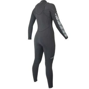 Soöruz Fullsuit Women 5/4 FZ DIVINE - ORGANIC OYSTERPRENE Black M