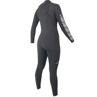 Soöruz Fullsuit Women 5/4 FZ DIVINE - ORGANIC OYSTERPRENE Black M