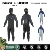 Soöruz Fullsuit Men 6/5/4 CZ GURU+ Hood - OYSTERPRENE M