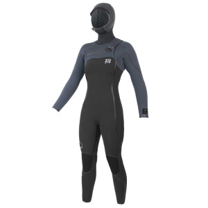 Soöruz Fullsuit Women 6/5/4 CZ GURU+ Hood - OYSTERPRENE M