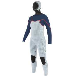 Soöruz Fullsuit Women 6/5/4 CZ GURU+ Hood - OYSTERPRENE M