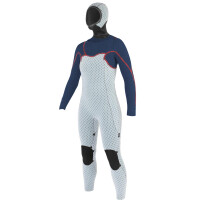 Soöruz Fullsuit Women 6/5/4 CZ GURU+ Hood - OYSTERPRENE M